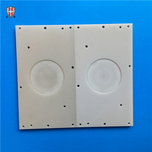electronic radiating cooling AIN ceramic plate sheet