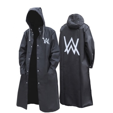 Waterproof EVA Raincoat: Trendy and Reusable Rain Gear for Adults - Suitable for Men and Women