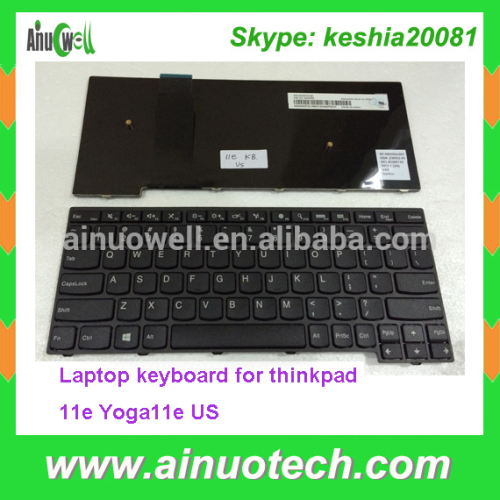 US UK Laptop keyboard for thinkpad Yoga11e laptop arabic keyboard for lenovo 11e laptop internal keyboard