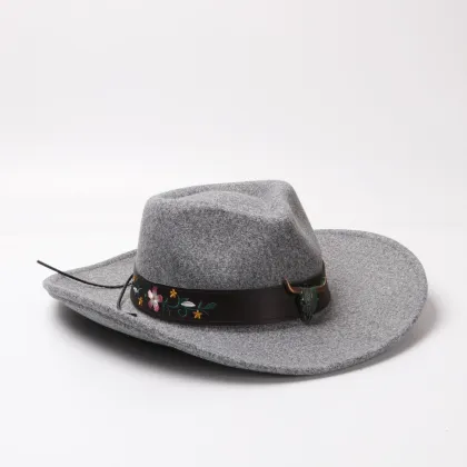 Stetson Cowboys Hats: Solid Color Wool Felt Outdoor Hat for Men and Women with Band