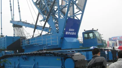 Tzc600 Crawler Cranes For Nuclear Power, Metallurgy, Public Works