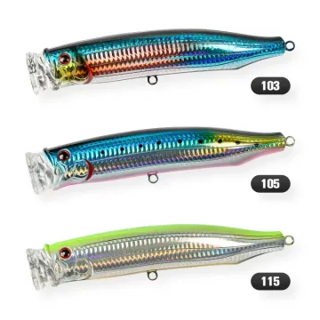 100mm-175mm Feed Popper Fishing Lure - Topwater Popper Wobbler Bait for Tuna and Big Game