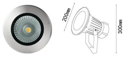 SPOT LIGHT 30w cob led epistar chip