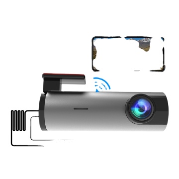 WiFi Dash Cam มุมกว้าง 170 องศาพร้อม GPS และเซ็นเซอร์แรงโน้มถ่วงสำหรับรถยนต์