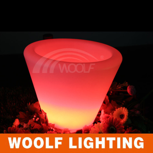 Outdoor Flower Pots/Color Changing Planter / Light up Rechargeable Furniture