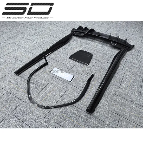 2022-2023 Ferrari 296 GTB Dry Carbon Fiber OEM Style Inner Panel Kit