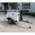 telescopic light tower led trailer