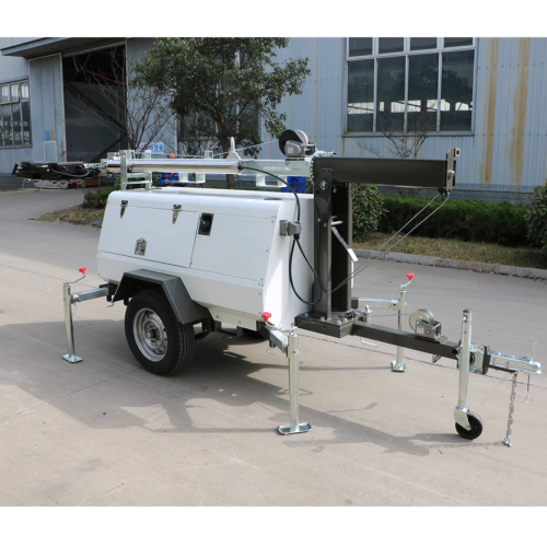 Telescopic Led Lighting Towers telescopic light tower led trailer Supplier