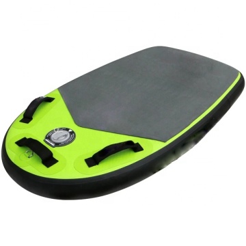 Yellow Inflatable Bodyboard for Surfing