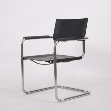 Mart Stam Leather Cantilever Chair S33