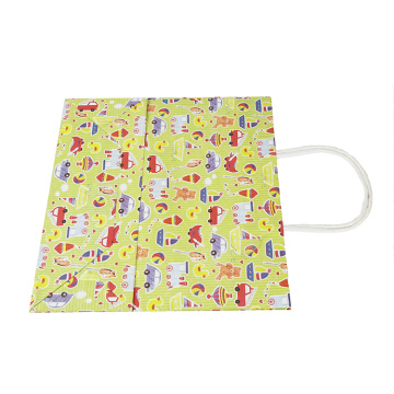 Kraft Paper Shopping Bag Handle Gift Paper Bag