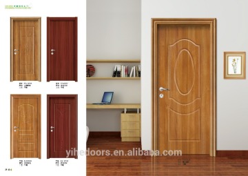 cheap pvc plain door with melamine board, flush door