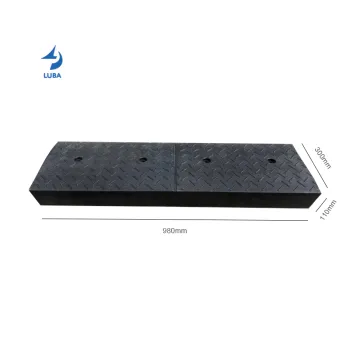 New 110mm Rubber Traffic Ramp for Enhanced Road Safety
