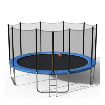 Kids Mini Trampoline with Ladder - Indoor/Outdoor Fitness Equipment