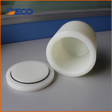 0.1L HDPE Grinding Jar Bowl, HDPE Plastic Ball Mill Jar for Sale