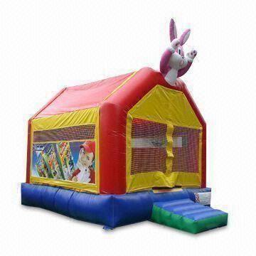 Inflatable Bounce House, Made of 420D Nylon, OEM Orders are Welcome