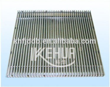 Casted aluminum perforated panel raised floor