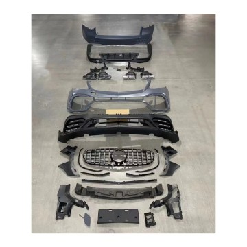 Kit per il corpo AMG GLC63 per Mercedes Benz GLC X253 (2015-2019) - 2021 Nuovi paraurti e sistemi di auto di aggiornamento