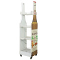 Self-designed Polyresin Wine Rack Shoe Shaped Display OEM