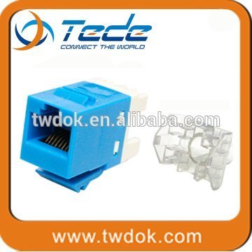 TEDE high quality Cat6 RJ45 keystone Jack