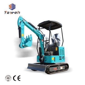 YAWEH NOUVELLE excavateur EPA CE / EPA Small Garden Crawler 1,0 tonne Mini Digger Hydraulic Excavator