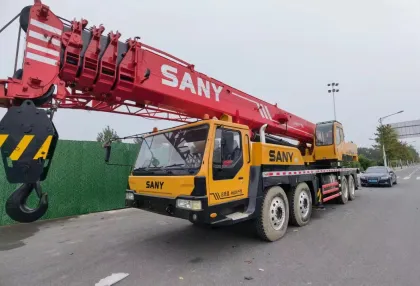 Used Original Chinese Mobile Crane SANY Crane STC750 Used SANY 75t Truck Crane STC750