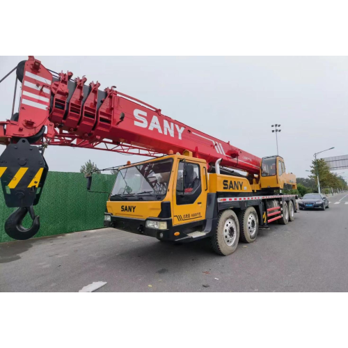 중고 중국 모바일 크레인 Sany Crane STC750 사용 Sany 75T 트럭 크레인 STC750