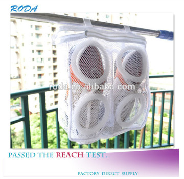 YIWU RODA 100%polyester white durable wash the shoe bag