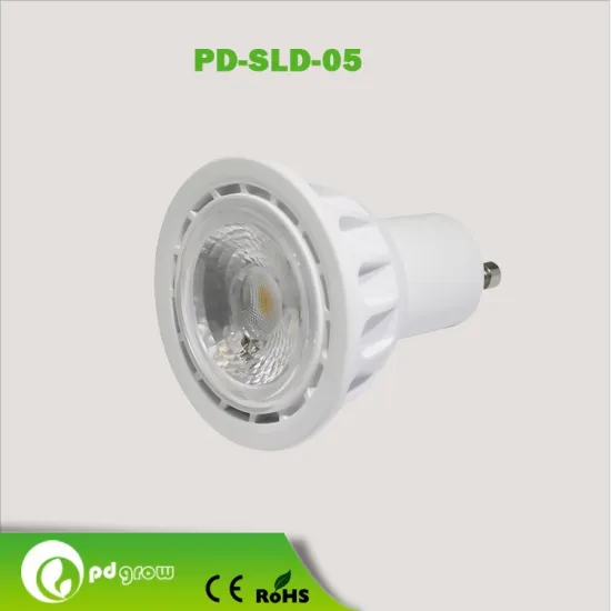 luxury aluminum 6W COB GU10 led spotlight gu10 6w led samsung ac cob