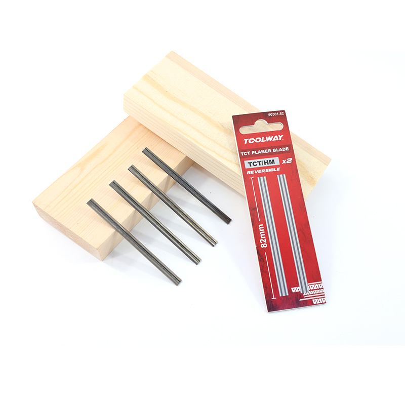 TOOLWAY Reversible Straight Tungsten Carbide Planer Blades for Woodworking - TCT/HM
