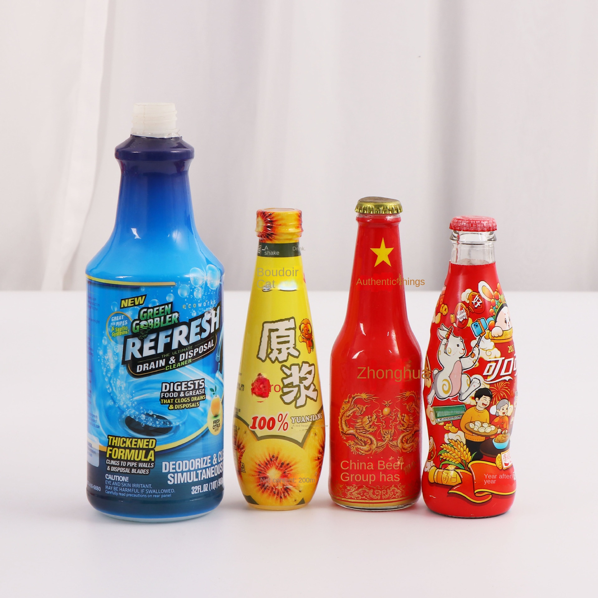 Custom PVC Shrink Water Bottle Labels Waterproof Logo Stickers for Beverage Packaging MOQ 500pcs for Wine and Beer4