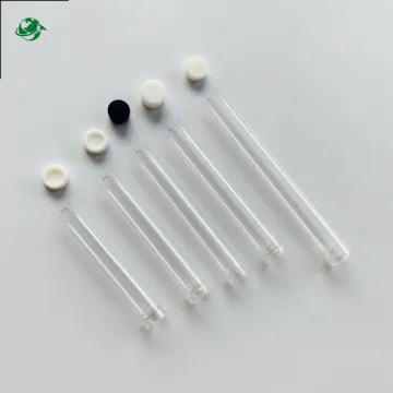19/21 mm Cartridge Plastic Tube With Cork/Rubber Lid