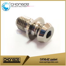 Portaherramientas CAT40 Espárrago de tracción de 45 ° 5/8 &quot;-11 Rosca