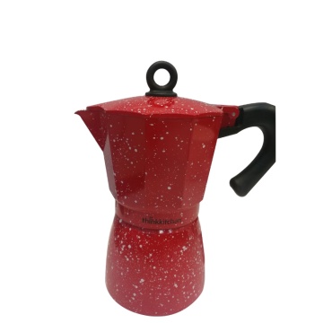 Pembuat Moka Pot Kopi Espresso Berwarna-warni