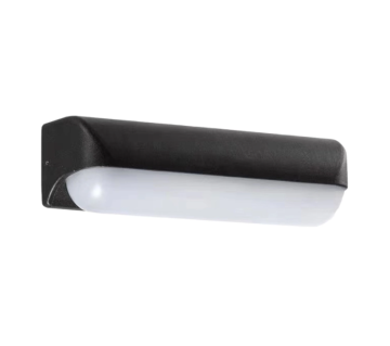 Wall lamp with milky white glass lampshade