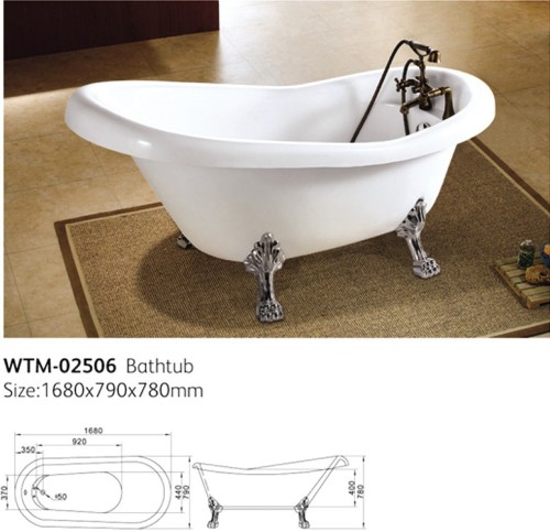 Classical Clawfoot Bathtub Classic Bath Tub