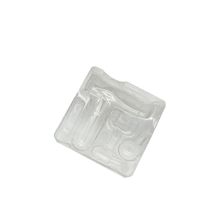 Electronic thermoformed blister tray packaging