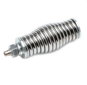 Silvery Steel Spring Base for Quick Release ATV LED Whip Mount