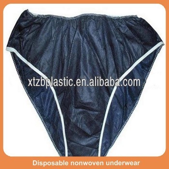 PP/Non Woven Disposable SPA Underwear - China Nonwoven Underwear, Disposable  Briefs