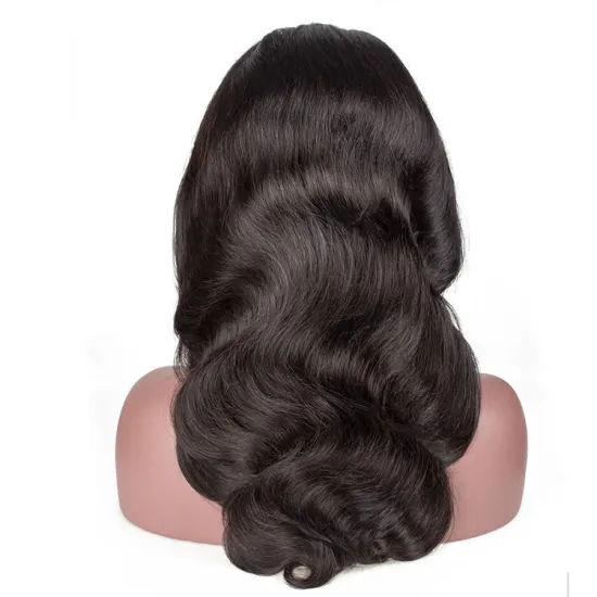 Raw Unprocessed Virgin Indian Hair Weaving Short Human Hair Wig For Black Women body wave Lace wig human hair