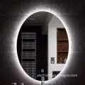 Rectangular bathroom vanity led smart shape Decorative dressing illuminated wall mirror