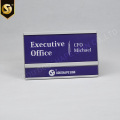 Aluminum Plaque Signs Desk Name Plate Signs