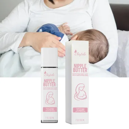 Private Label Organic Nipple Butter for Sore, Dry Skin Care During Breastfeeding