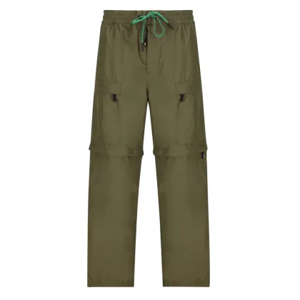 Custom Casual Straight Leg Cargo Pants Mens Street Wear Men Nylon Trousers
