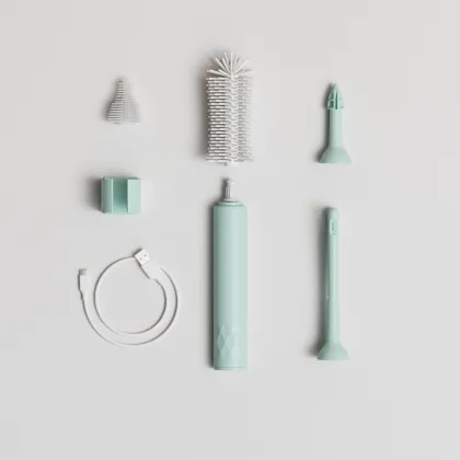 Baby Rotate Milk Bottle Cleaning Brush