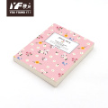 Caderno de bolso fofo estilo história de flores personalizado