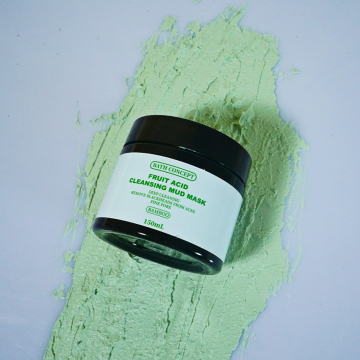 Custom Private Label Fruit Acid Clay Mask for Facial Cleansing