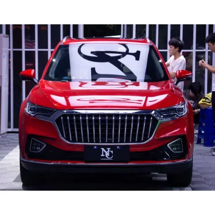 Glossy Metal Paint Red Car Wrap