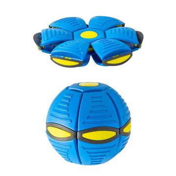 Boule de soucoupe volante légère colorée: dernier jouet interactif pour chiens