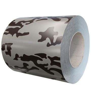 Camouflage color steel sheets